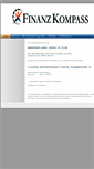 Mobile Screenshot of finanzkompass.eu